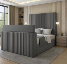 Luxury high headboard bed - headboard,
