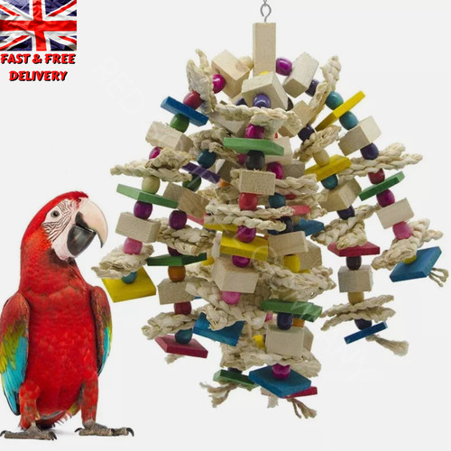 Bird cage bite toy - for, grey