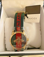 Gucci Le Marche Des Merveilles, MENS/UNISEX, Nylon Bee Watch, BNWT, YA126487A