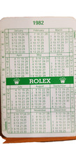 vintage Rolex Calendar
