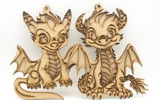Dragon Layered MDF Craft Shape