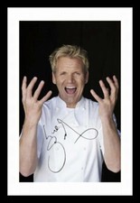 Gordon Ramsay Autograph Signed & Framed Photo