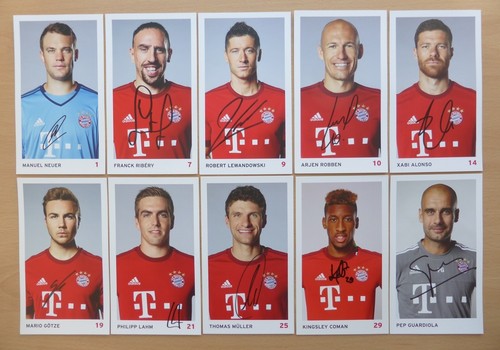 2015 signed bayern - signed, munich