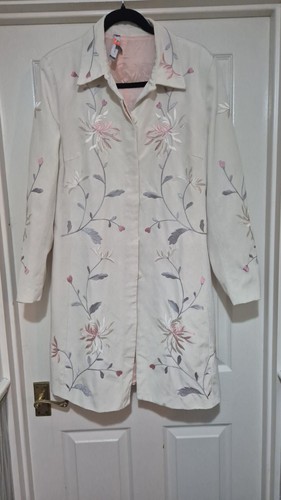 White fabric with - pink, and