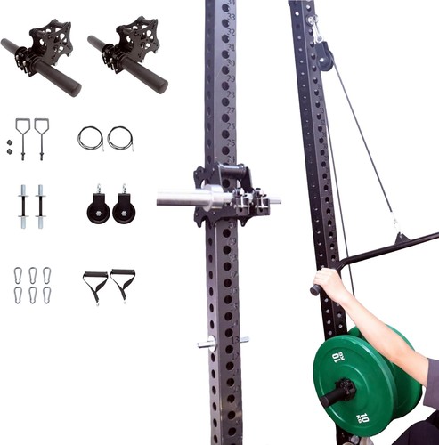 Cable pulley attachment - pulley, for