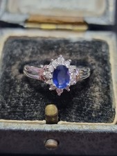 Sapphire And Diamond Ring