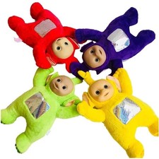 4 Pc Set Teletubbies 8" Plush