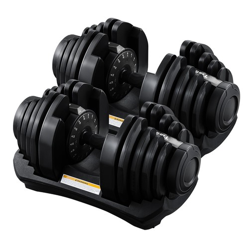 Adjustable dumbbell 40kg set - dumbbell,