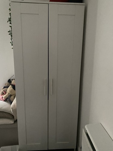 Ikea brimnes white - brimnes, wardrobe