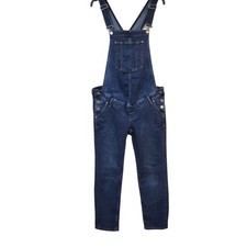 &Denim Dungarees Dark Blue