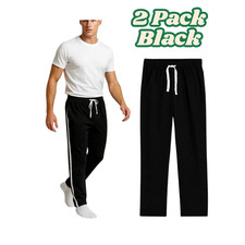 Mens 2 Pack Sleepwear Lounge