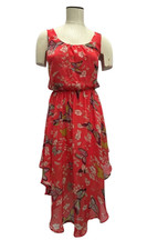 QED London Dress Women 6 Coral