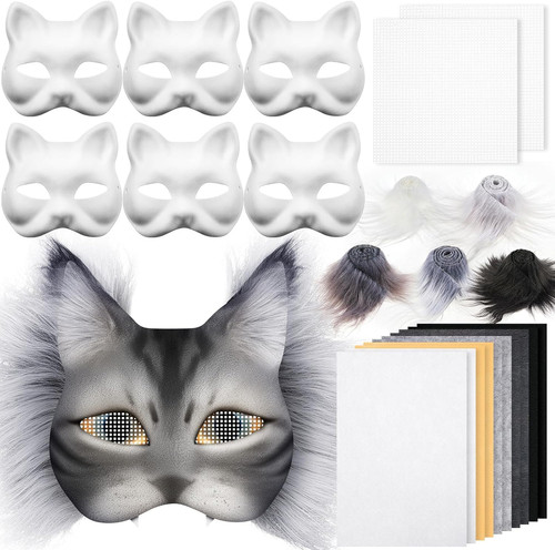 Seenelling diy therian mask - diy,