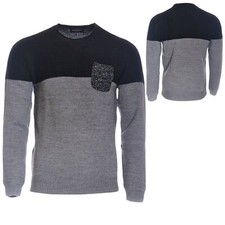 Mens Crew Neck Jumpers Long