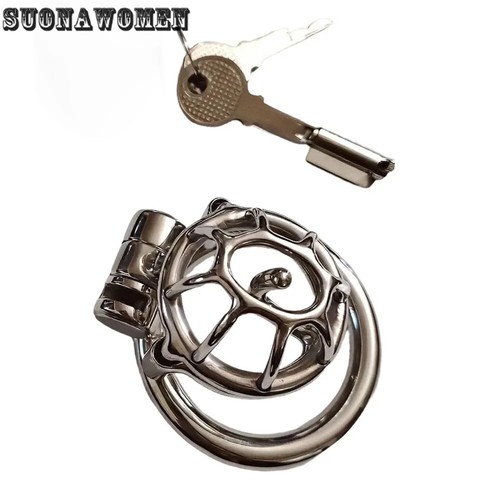 Stainless steel male chastity - male,