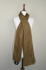 Green Polka Dot Scarf Red Dot