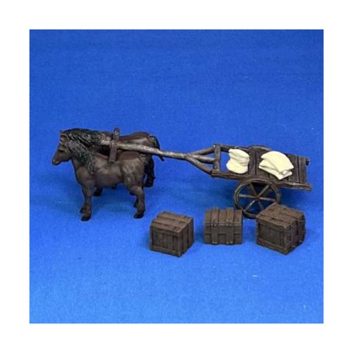 Mba terrain draft horse - draft, cart