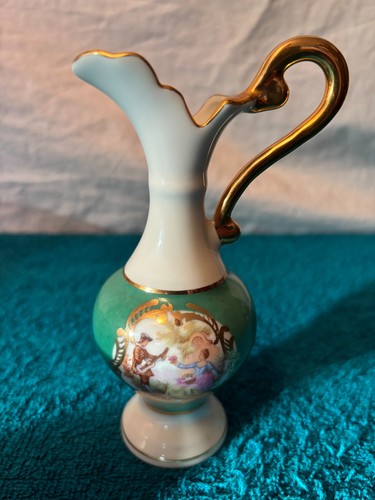 Miniature porcelain jug from - porcelain,