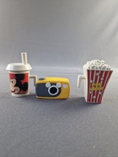 DISNEY PARKS MR POTATO HEAD LOT 3 ACCESSORIES: DRINK CUP; POPCORN; CAMERA - 2005