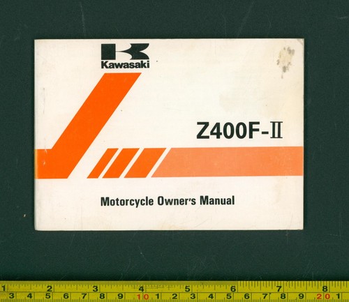 Kawasaki z400f owners - z400f-ii,