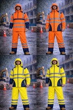 Men's Hi-Viz Waterproof Suit