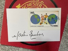 MARTIN BUCHAN SIGNED