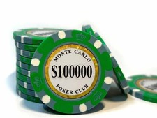 25 Monte Carlo Poker Club 14g