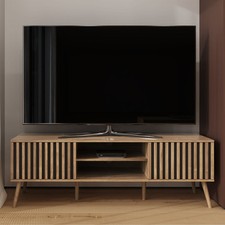 Rowan TV Unit Stand Cabinet Entertainment Media Living Room Bedroom