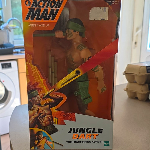Hasbro action man jungle dart - action,
