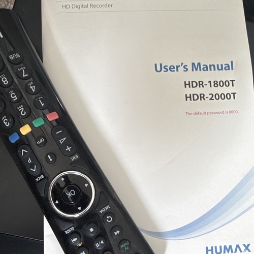 Humax hdr 2000t freeview - humax, hdr-2000t