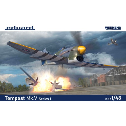 Eduard 84195 hawker - hawker, tempest