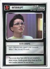 Star Trek CCG Alien Groupie