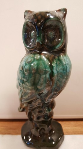 Vintage hand painted blue - painted,