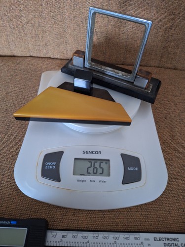 Bakelite catalin clock stand