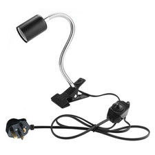 UVA+UVB Reptile Heat Basking Light Bulb Lamp Clip For Turtle Tortoise Lizard 50W