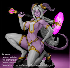 Draenei  Warrior Girl RPG