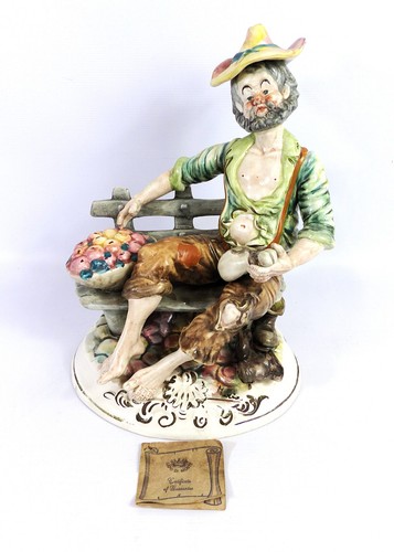 Large vintage capodimonte - large,