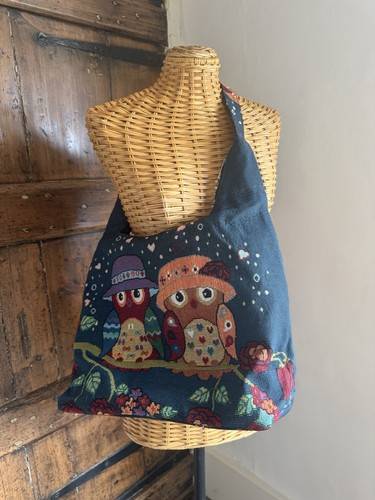 Tapestry owl tote bag - tapestry,