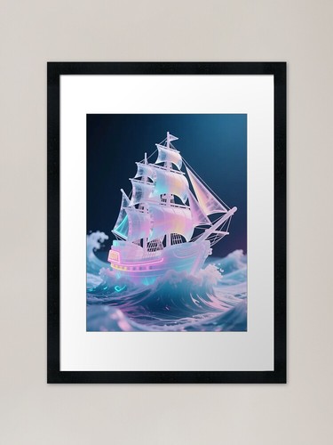 Ice sculpture framed art - framed,