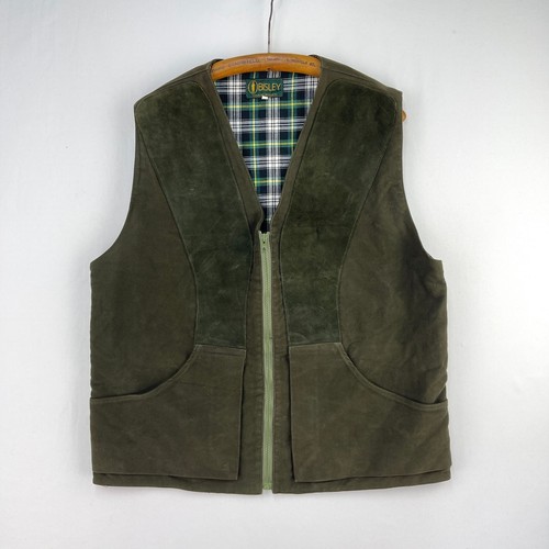 Bisley moleskin shooting vest - bisley,