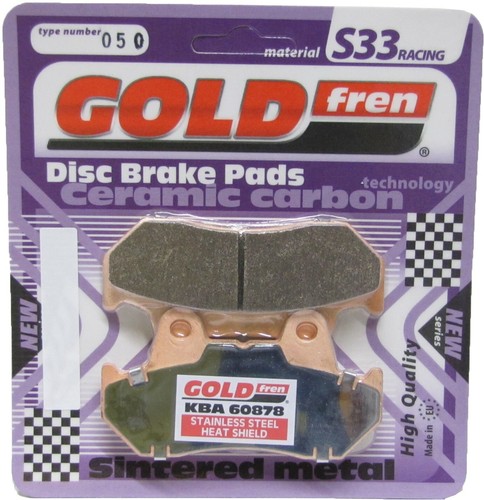 Goldfren s33 brake pads front - s33,