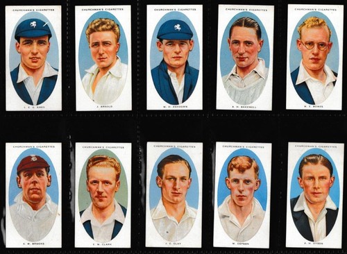 Churchman cricketers - churchman,