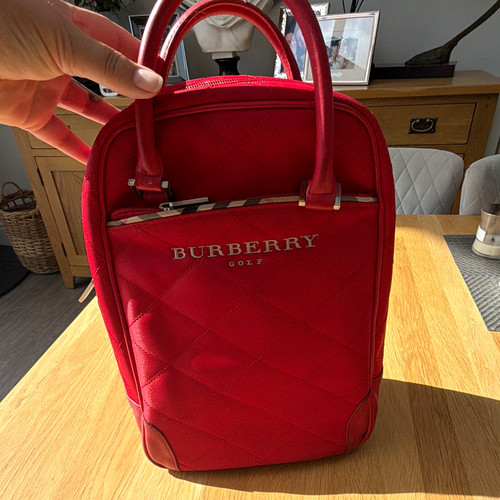 Burberry golf red quilted - burberry,