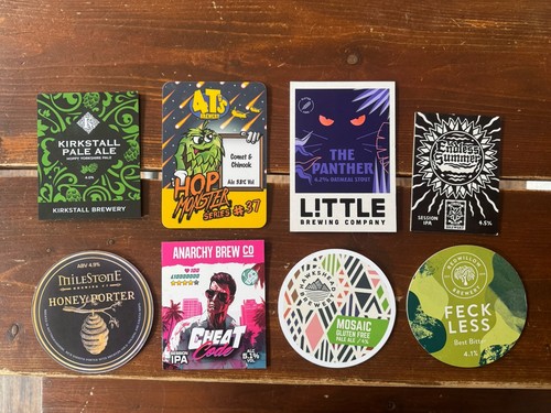 Various cask ale pump clips - 8,