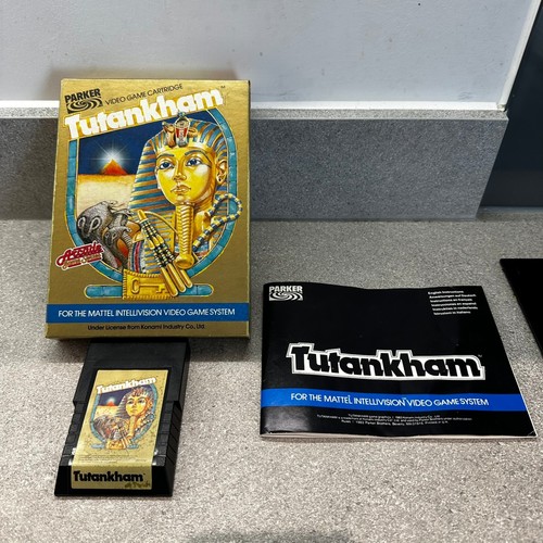 Mattel intellivision tutankham - mattel,