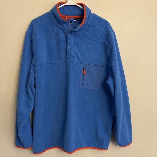 Club room men blue fleece - room, xl