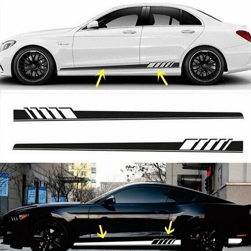 2pcs car side body paster - 2pcs,