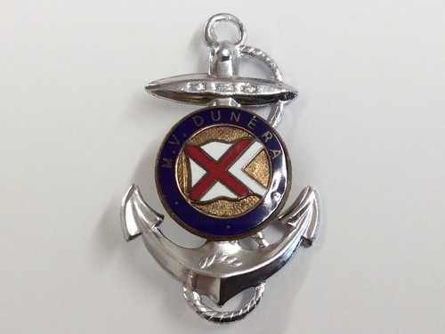 Vintage chrome enamel ww2 m - &,