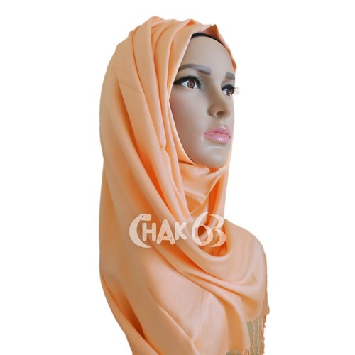 Elegant satin pashmina shawl - pashmina,