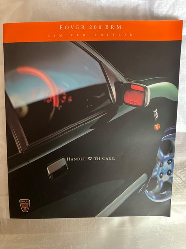 Rover 200 brm brochure - rover,